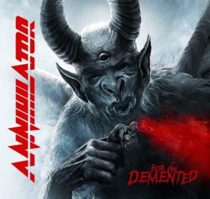 annihilator - for the demented album cover - mega-depth