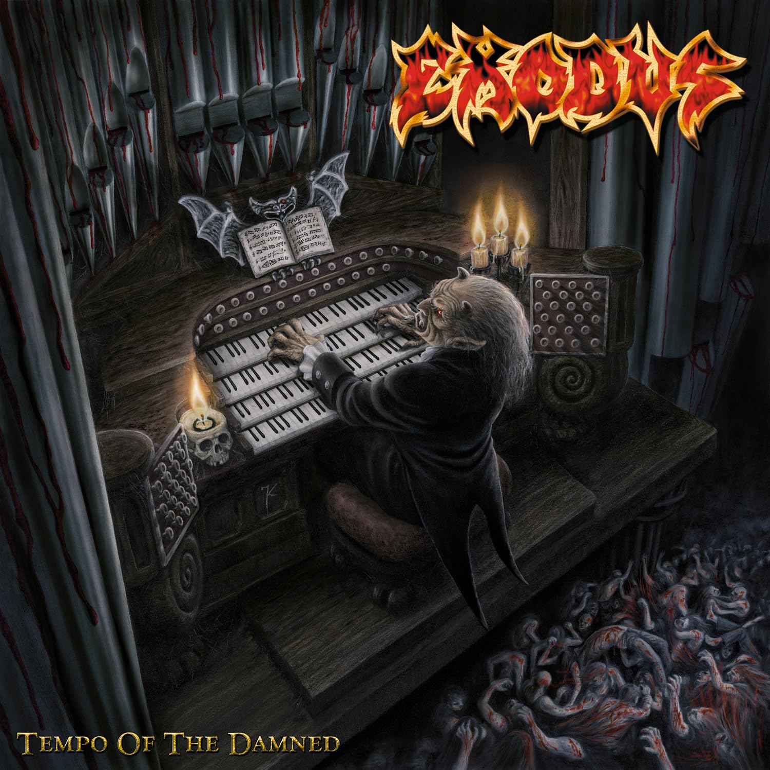 exodus tempo of the damned album cover exodus tempo of the damned